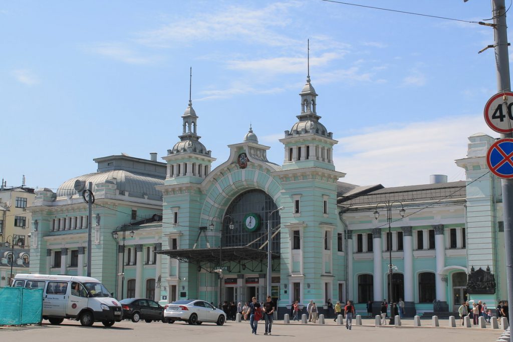 Площадь белорусского вокзала фото